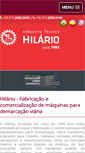 Mobile Screenshot of hilario.com.br